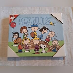 Peanuts 14 x 11 x 1 1/2" pitcher's mound picture, new in packaging